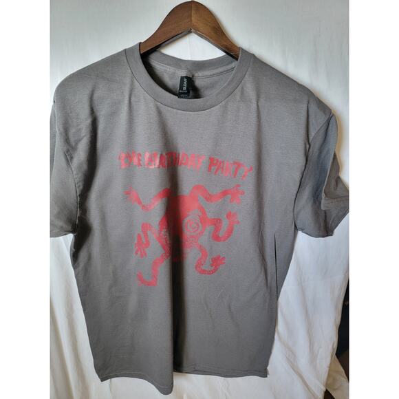 Birthday Party nick cave   band   t shirt size  large Asphalt gray - Picture 1 of 2
